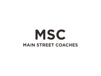 Main Street Coaches logo design by Greenlight