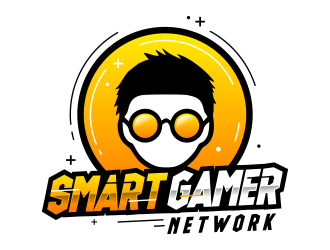 Smart Gamer Network logo design by ubai popi