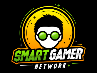 Smart Gamer Network logo design by ubai popi