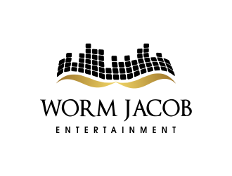 Worm Jacob Entertainment logo design by JessicaLopes