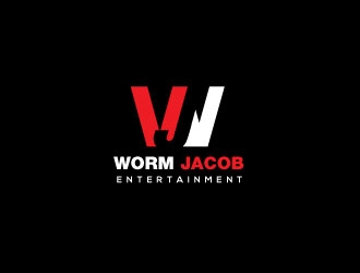 Worm Jacob Entertainment logo design by invento