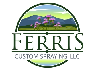 Ferris Custom Spraying, LLC logo design by DreamLogoDesign
