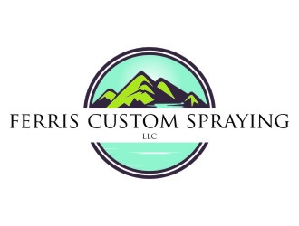 Ferris Custom Spraying, LLC logo design by jetzu