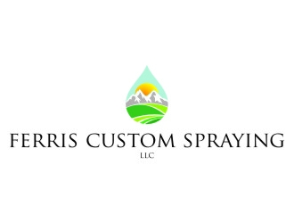 Ferris Custom Spraying, LLC logo design by jetzu
