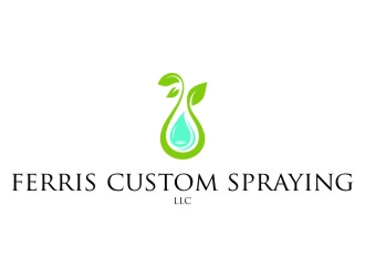 Ferris Custom Spraying, LLC logo design by jetzu