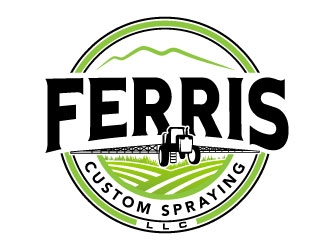 Ferris Custom Spraying, LLC logo design by daywalker
