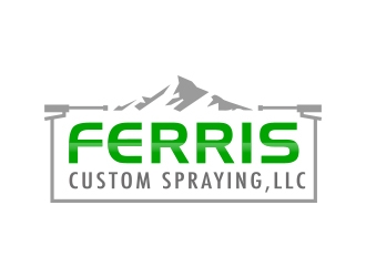 Ferris Custom Spraying, LLC logo design by adm3