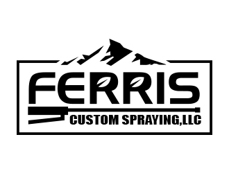 Ferris Custom Spraying, LLC logo design by adm3