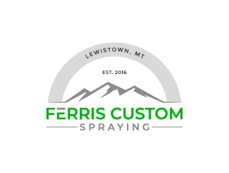 Ferris Custom Spraying, LLC logo design by aryamaity