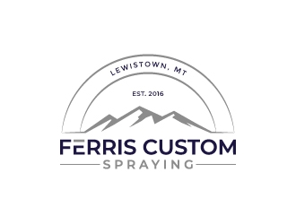 Ferris Custom Spraying, LLC logo design by aryamaity