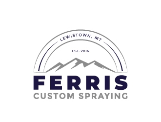 Ferris Custom Spraying, LLC logo design by aryamaity