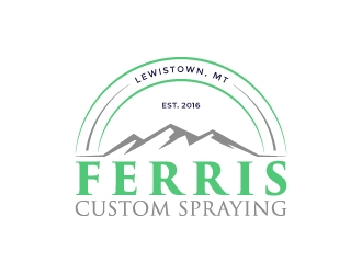 Ferris Custom Spraying, LLC logo design by aryamaity