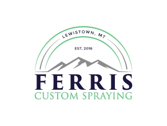 Ferris Custom Spraying, LLC logo design by aryamaity