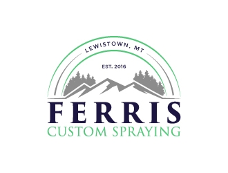 Ferris Custom Spraying, LLC logo design by aryamaity