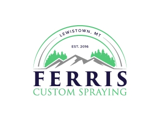 Ferris Custom Spraying, LLC logo design by aryamaity