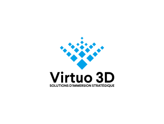 Virtuo 3D logo design by RIANW