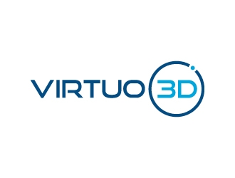 Virtuo 3D logo design by akilis13