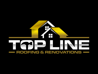Top Line Roofing & Renovations logo design by ingepro