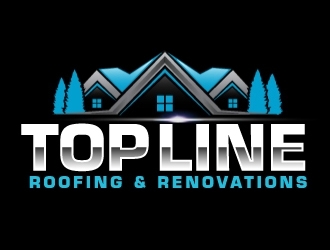 Top Line Roofing & Renovations logo design by AamirKhan