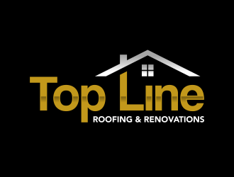 Top Line Roofing & Renovations logo design by ingepro