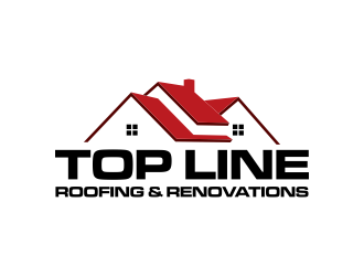 Top Line Roofing & Renovations logo design by RIANW