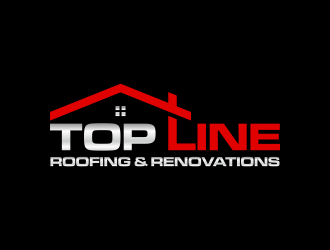 Top Line Roofing & Renovations logo design by RIANW