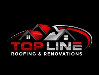 Top Line Roofing & Renovations logo design by jaize
