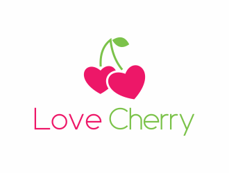 Love Cherry logo design by bombers