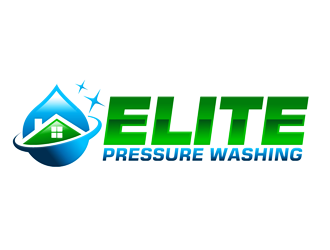 Elite Pressure Washing logo design by megalogos