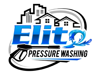 Elite Pressure Washing logo design by MAXR