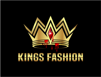Kings Fashion  logo design by evdesign