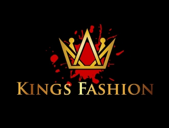 Kings Fashion  logo design by AamirKhan