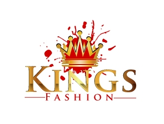 Kings Fashion  logo design by AamirKhan