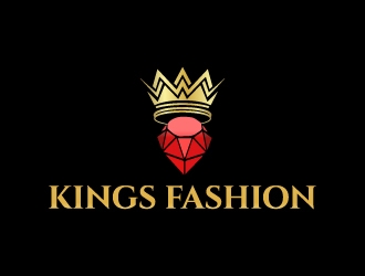 Kings Fashion  logo design by aryamaity