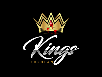 Kings Fashion  logo design by evdesign