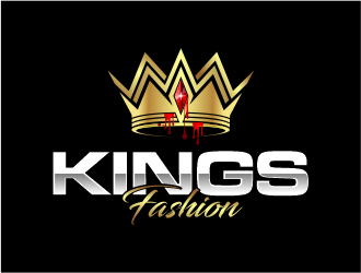 Kings Fashion  logo design by evdesign