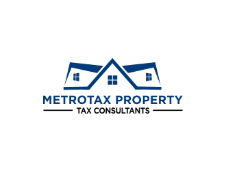 Metrotax Property Tax Consultants logo design by Greenlight
