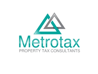 Metrotax Property Tax Consultants logo design by uttam
