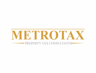 Metrotax Property Tax Consultants logo design by up2date
