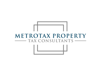 Metrotax Property Tax Consultants logo design by checx
