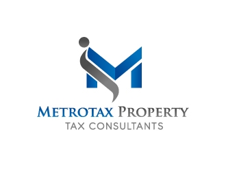 Metrotax Property Tax Consultants logo design by BeezlyDesigns