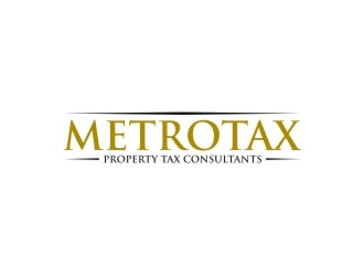 Metrotax Property Tax Consultants logo design by agil