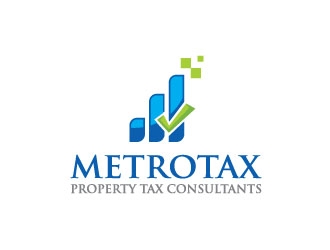 Metrotax Property Tax Consultants logo design by zinnia