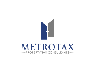 Metrotax Property Tax Consultants logo design by DeyXyner