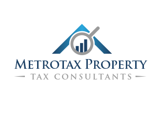 Metrotax Property Tax Consultants logo design by BeDesign