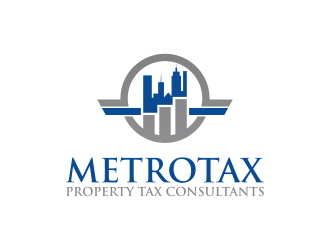 Metrotax Property Tax Consultants logo design by Purwoko21