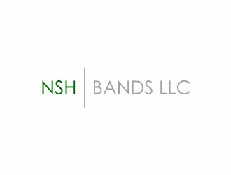 NSH Bands LLC logo design by scolessi
