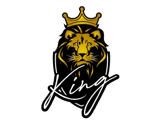 The King Wardrobe logo design by aRBy