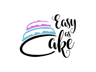 Easy As Cake logo design by Girly