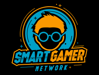 Smart Gamer Network logo design by ubai popi